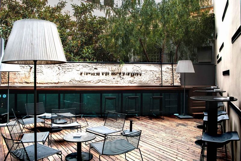 Caro Hotel Valencia Exterior photo The terrace of the hotel